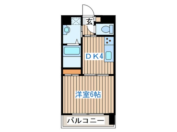 ディオコート長町の物件間取画像